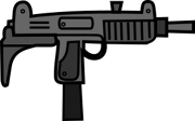 uzi gun, all weapons of doodle army 2