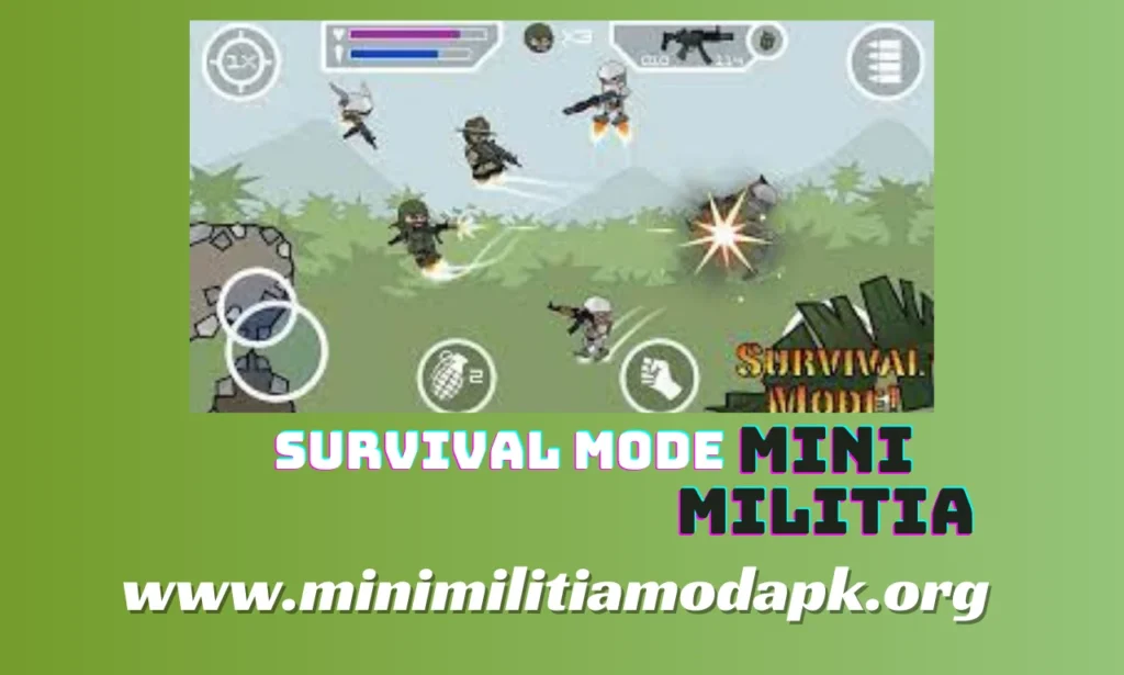 survival mode in doodle army 2