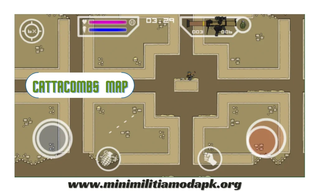 catacombs map mini militia