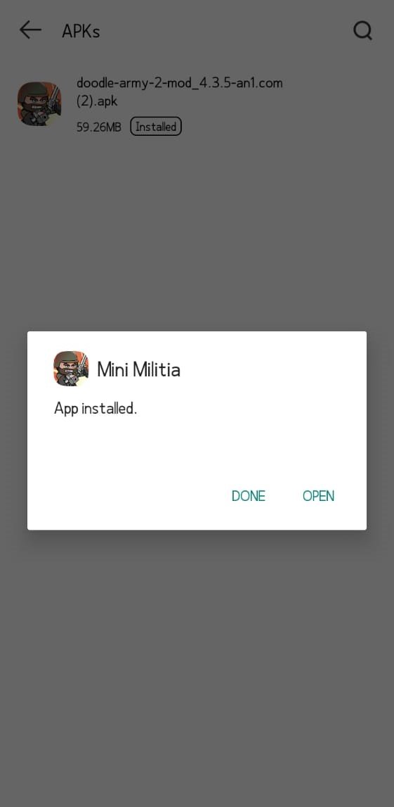 download mini militia mod