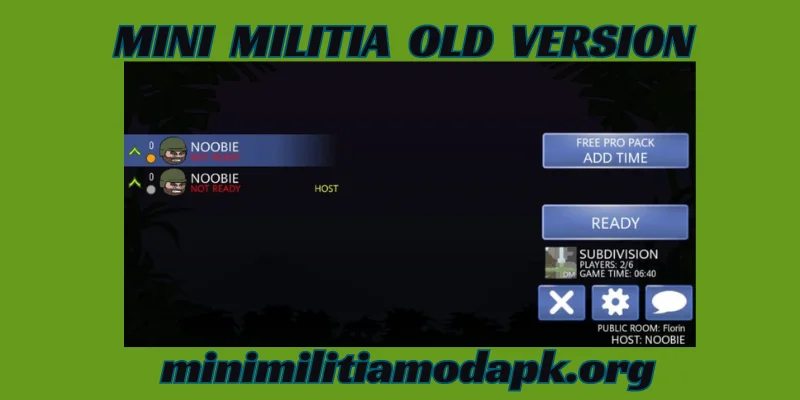 mini militia room