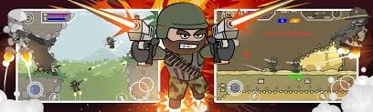 carasoul image of mini militia mod, doodle army 2